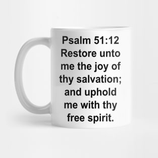 Psalm 51:12  Mug